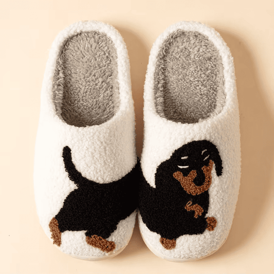 DOXY | WARM UND BEQUEME DACHSHUND-SCHLAPPEN