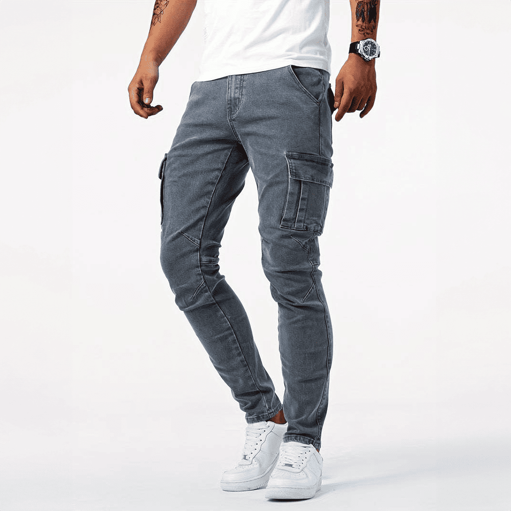 BRYAN | STRETCH-CARGO-JEANS