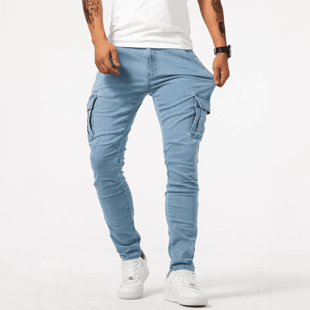 BRYAN | STRETCH-CARGO-JEANS