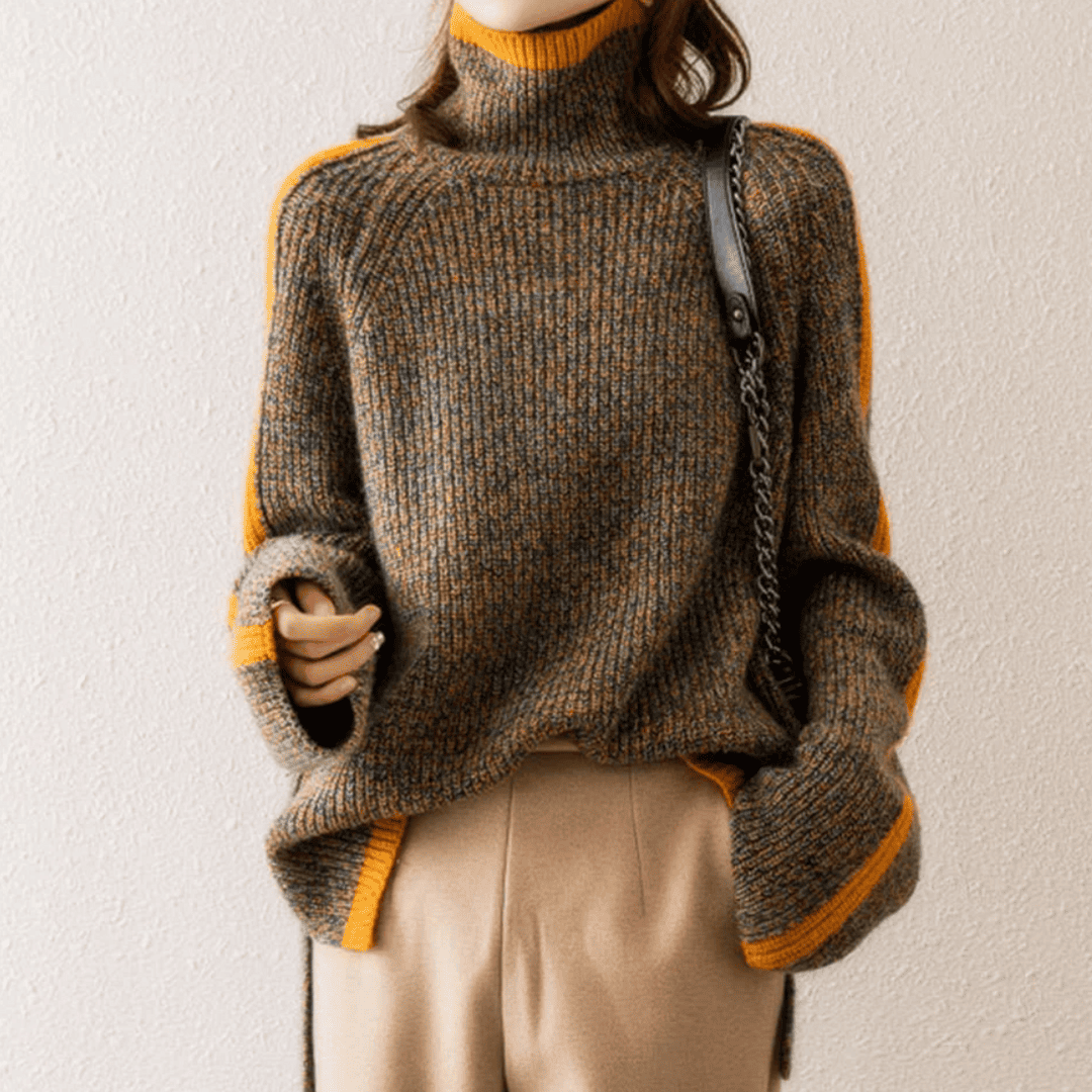 ZOE | DAMEN-ROLLKRAGENPULLOVER