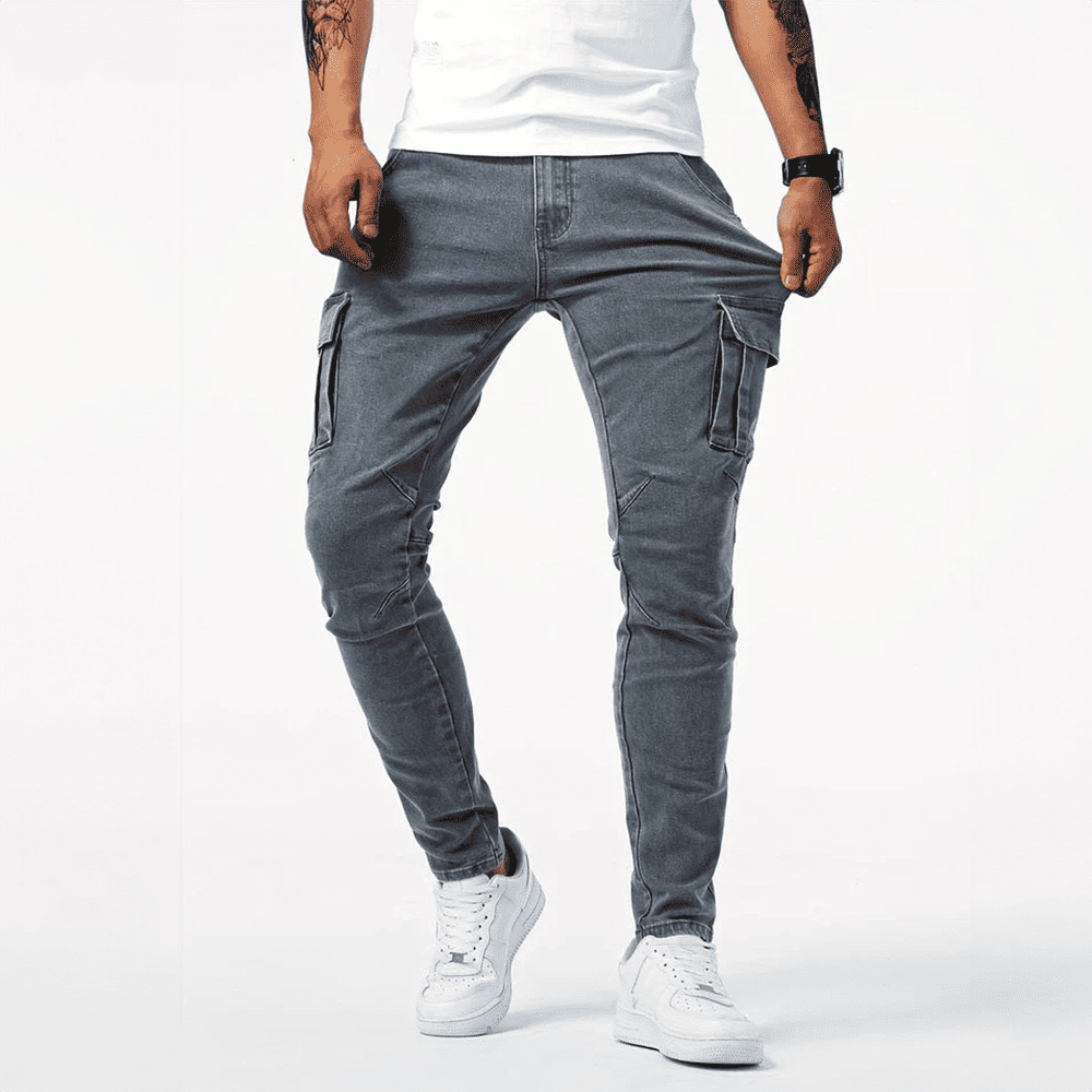 BRYAN | STRETCH-CARGO-JEANS