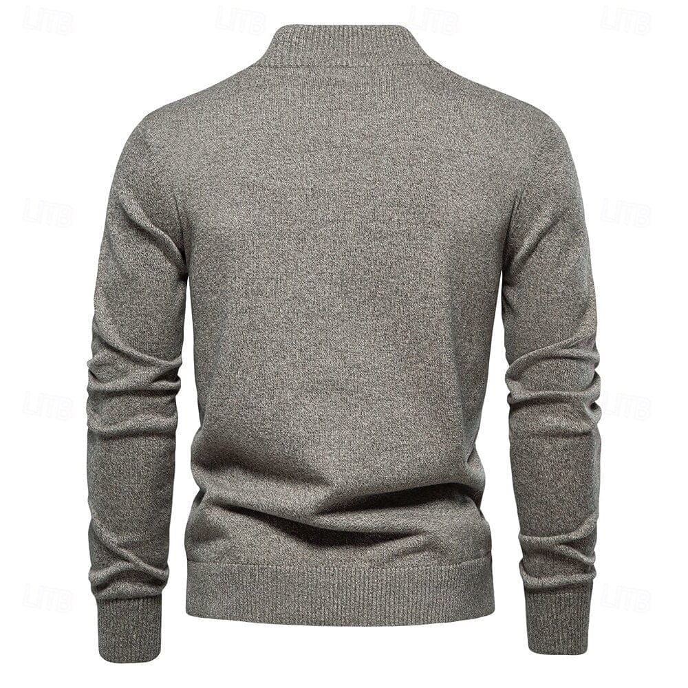 MATT | ELEGANTER PULLOVER MIT KNÖPFEN